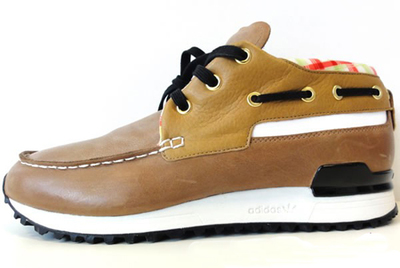 高端定位 adidas本色油皮格紋帆船鞋 經(jīng)典與品質(zhì)的完美融合